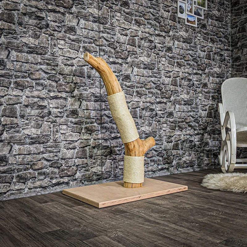Kratzstamm 3051 Natur Holz Design Kratzbaum 95 cm hoch Naturkratzbaum