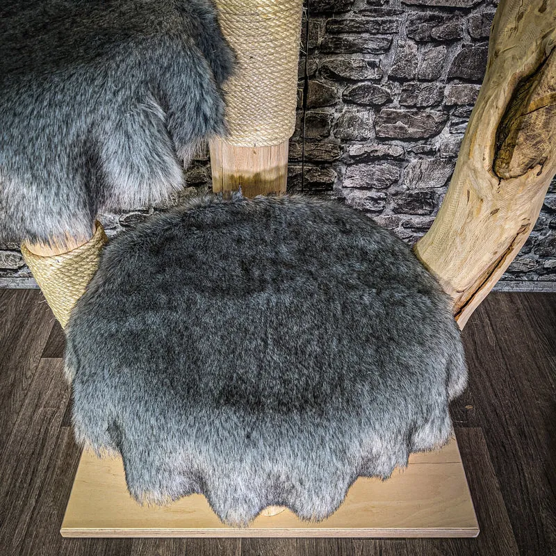 Naturkratzbaum 3048 Kratzbaum Natur Holz Design 176 cm hoch Katzenbaum