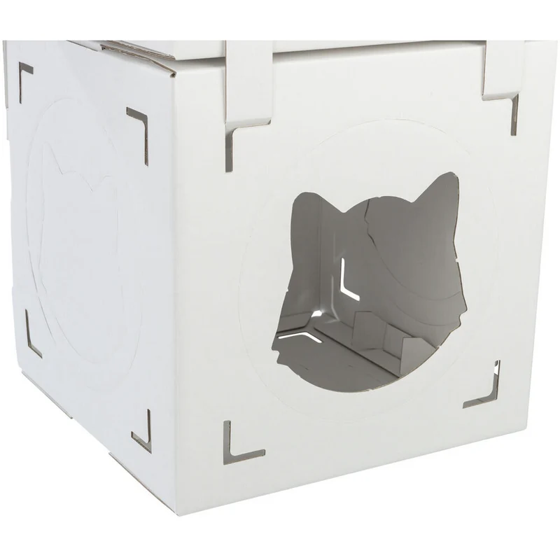 KittyPits Kartonlandschaft für Katzen aus Pappe Finca Felice