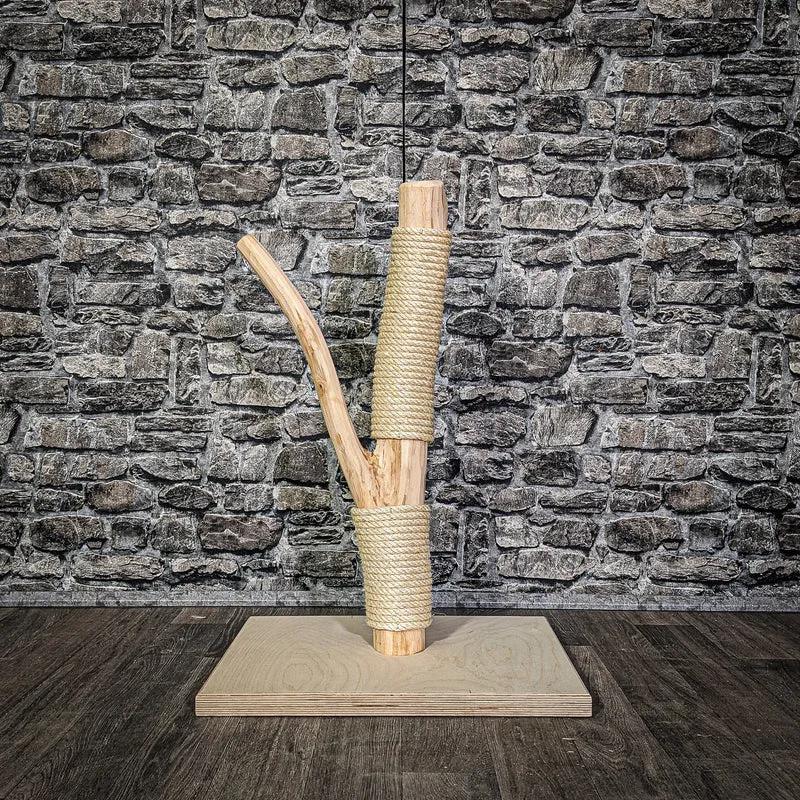 Kratzstamm 70 cm hoch Natur Holz Design Kratzbaum 2963 Naturkratzbaum