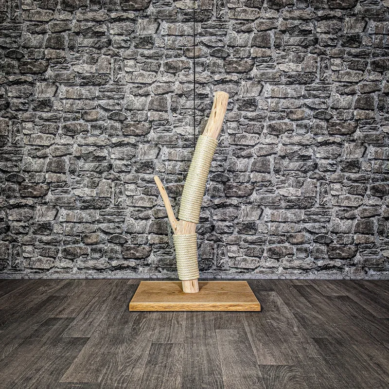 Kratzstamm 88 cm hoch Natur Holz Design Kratzbaum 2990 Naturkratzbaum