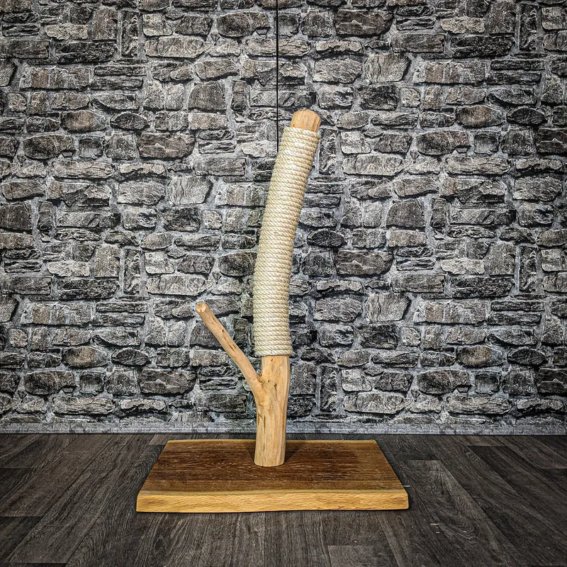 Kratzstamm 80 cm hoch Natur Holz Design Kratzbaum 2987 Naturkratzbaum