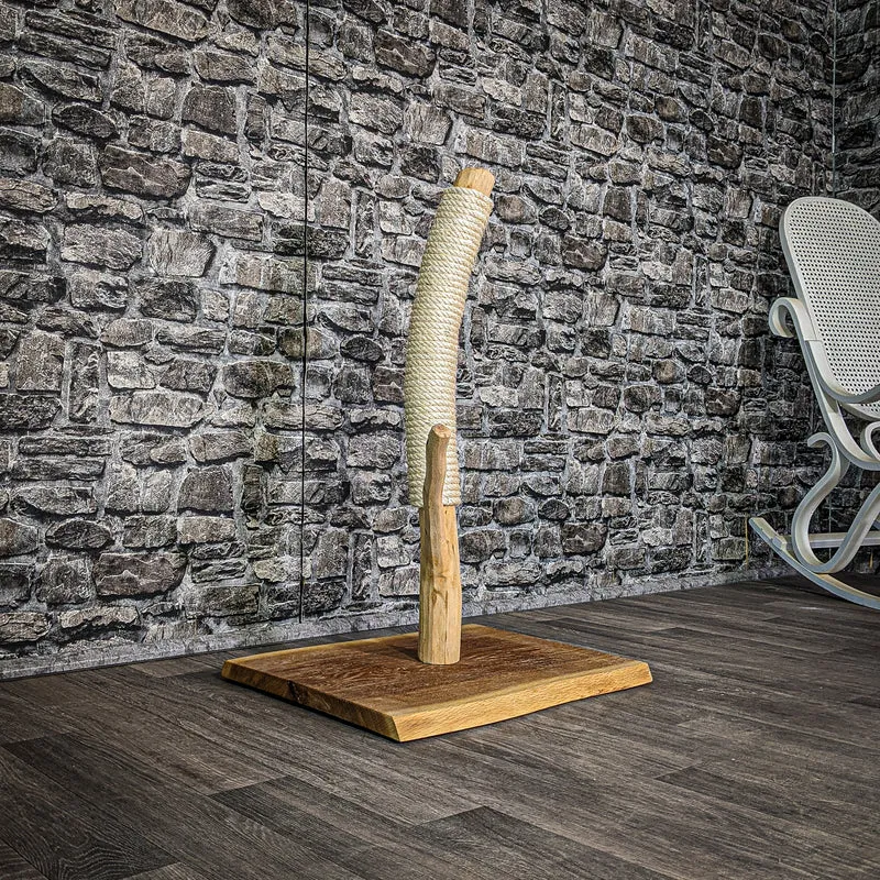 Kratzstamm 80 cm hoch Natur Holz Design Kratzbaum 2987 Naturkratzbaum