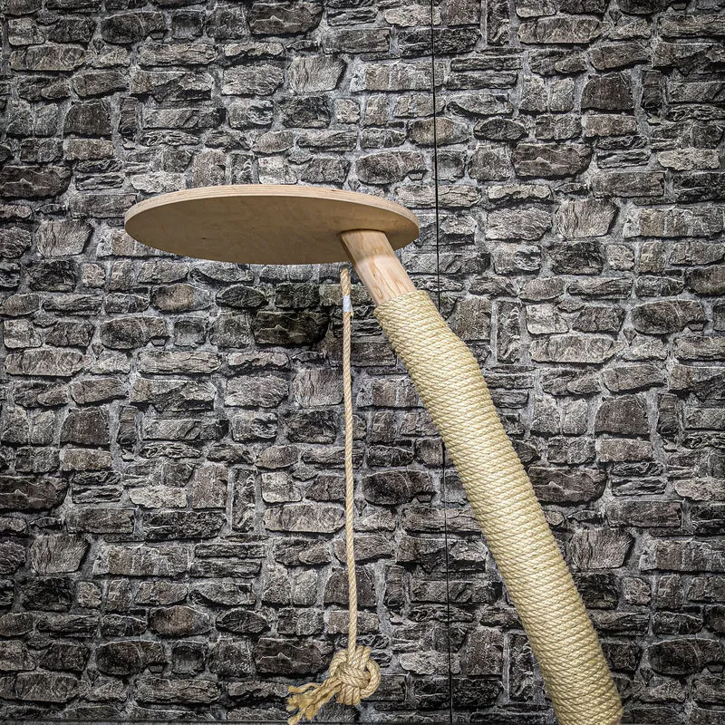 Katzenbett 90 cm hoch Natur Holz Design Kratzbaum 2601 Naturkratzbaum