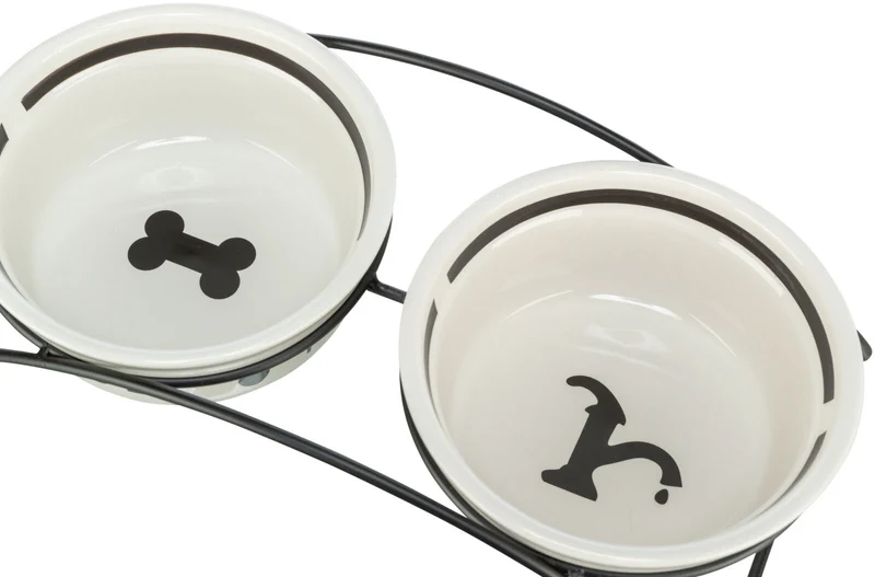 Napf-Set, Keramik/Metall
