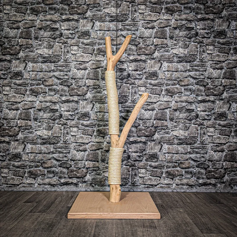 Kratzstamm 110 cm hoch Natur Holz Design Kratzbaum 2864 Naturkratzbaum