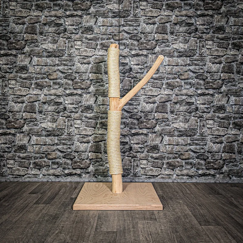 Kratzstamm 103 cm hoch Natur Holz Design Kratzbaum 2862 Naturkratzbaum