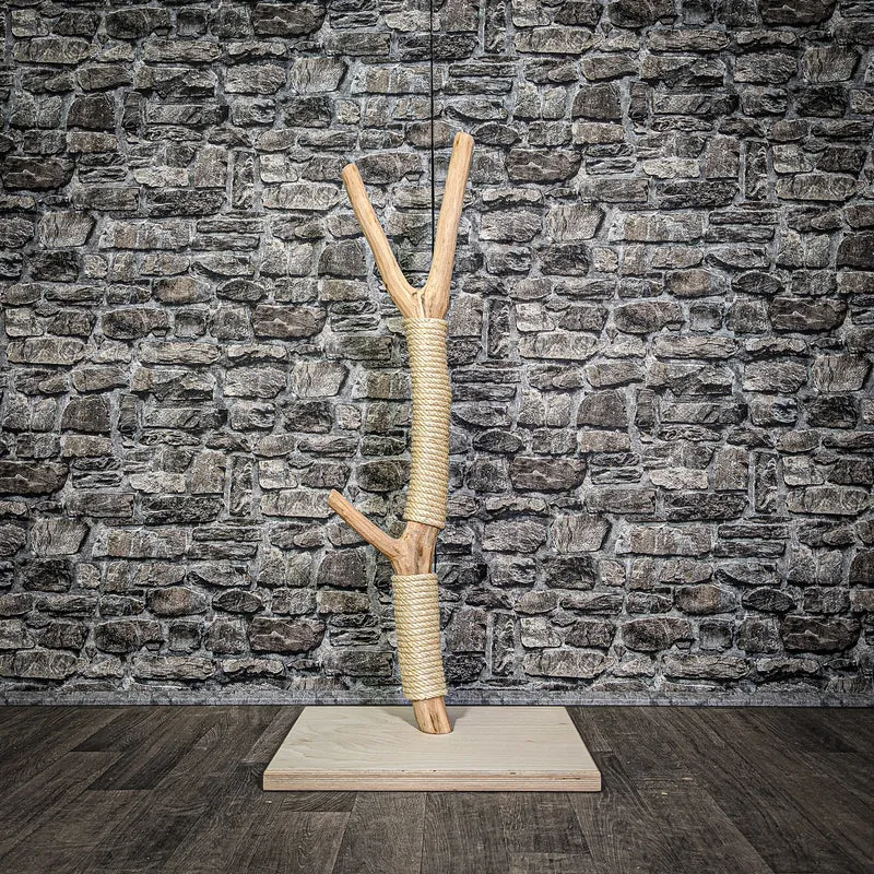 Kratzstamm 106 cm hoch Natur Holz Design Kratzbaum 2859 Naturkratzbaum