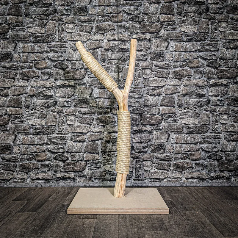 Kratzstamm 92 cm hoch Natur Holz Design Kratzbaum 2857 Naturkratzbaum