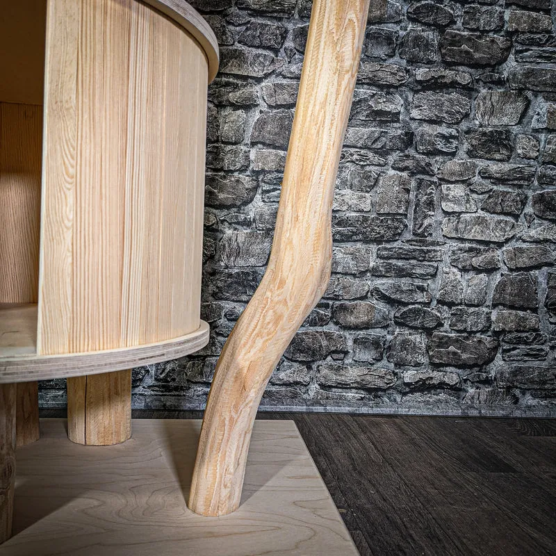 Naturkratzbaum 212 cm hoch Kratzbaum Natur Holz Design 2823 Katzenbaum