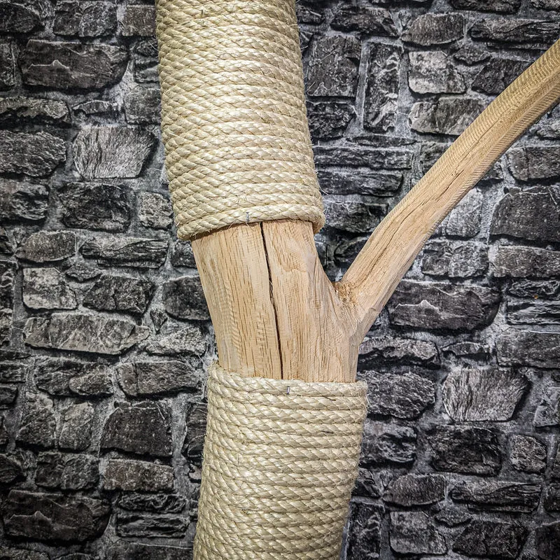 Kratzstamm 107 cm hoch Natur Holz Design Kratzbaum 2794 Naturkratzbaum