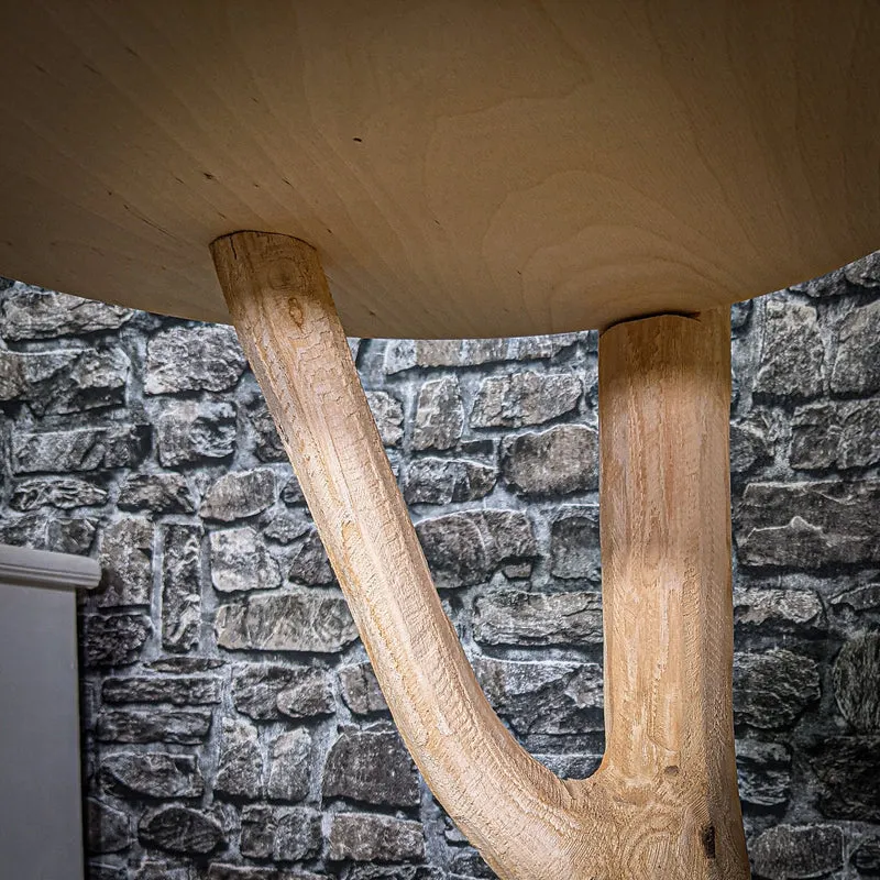 Naturkratzbaum 2790 Kratzbaum Natur Holz Design 204 cm hoch Katzenbaum