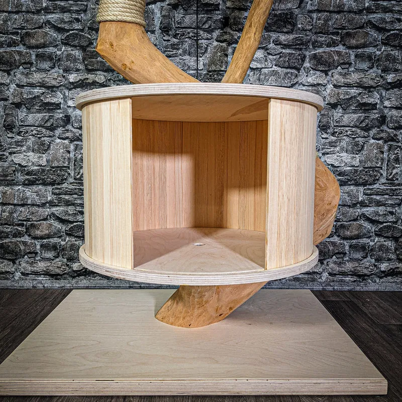 Naturkratzbaum 185 cm hoch Kratzbaum Natur Holz Design 2946 Katzenbaum