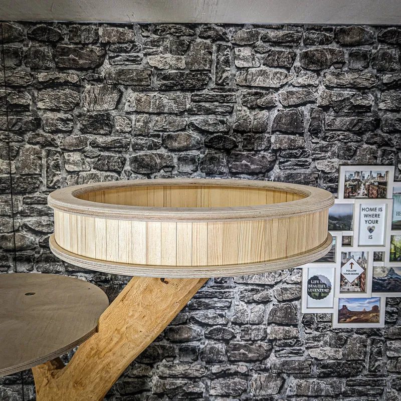Naturkratzbaum 206 cm hoch Kratzbaum Natur Holz Design 2934 Katzenbaum