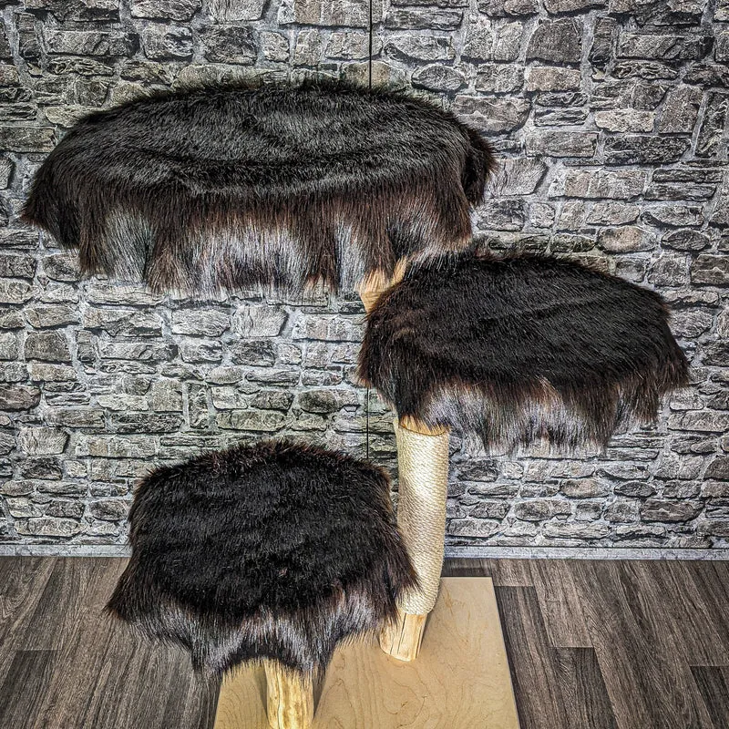 Naturkratzbaum 114 cm hoch Kratzbaum Natur Holz Design 2912 Katzenbaum