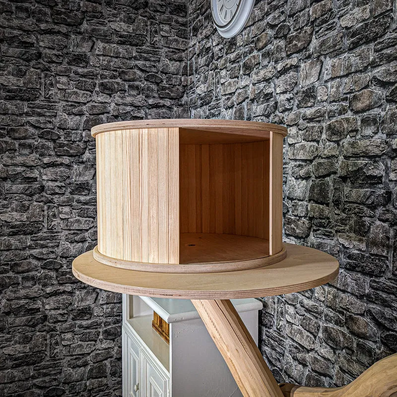 Naturkratzbaum 170 cm hoch Kratzbaum Natur Holz Design 2909 Katzenbaum