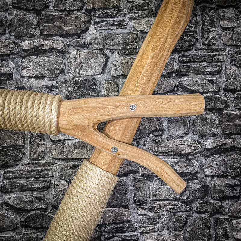 Naturkratzbaum 175 cm hoch Kratzbaum Natur Holz Design 2894 Katzenbaum
