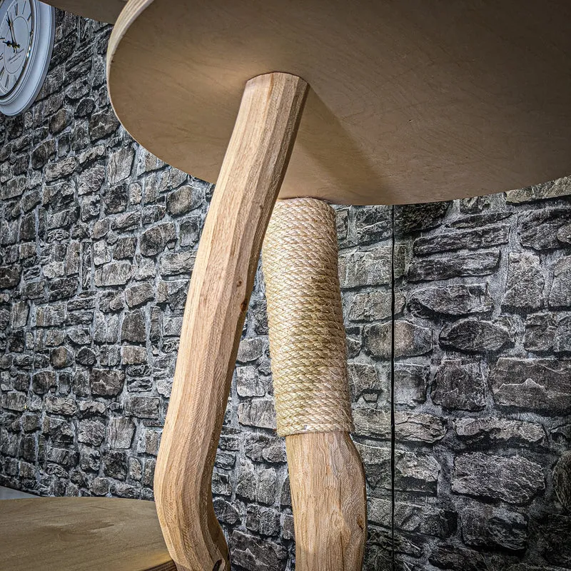 Naturkratzbaum 175 cm hoch Kratzbaum Natur Holz Design 2878 Katzenbaum