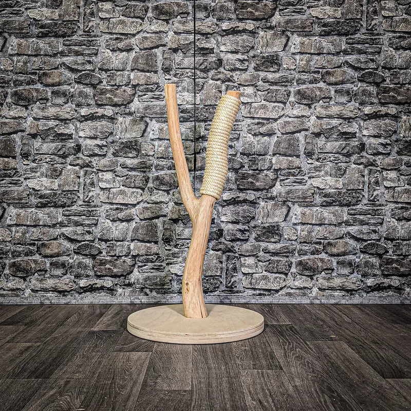 Kratzstamm 73 cm hoch Natur Holz Design Kratzbaum 2874 Naturkratzbaum