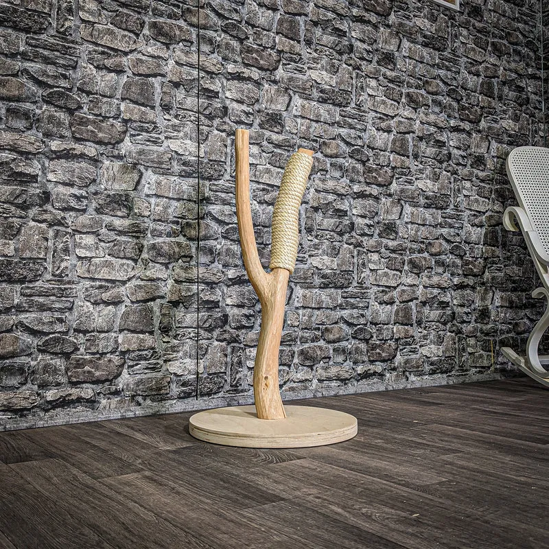 Kratzstamm 73 cm hoch Natur Holz Design Kratzbaum 2874 Naturkratzbaum