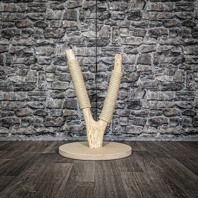 Kratzstamm 58 cm hoch Natur Holz Design Kratzbaum 2871 Naturkratzbaum
