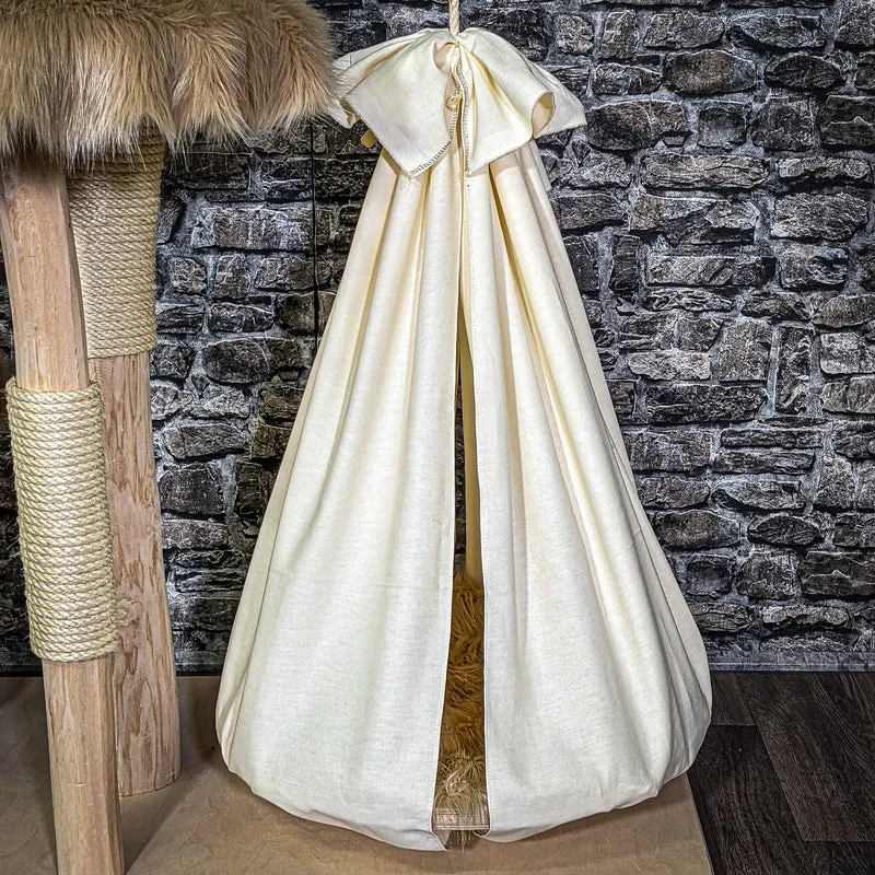 Naturkratzbaum 165 cm hoch Kratzbaum Natur Holz Design 2633 Katzenbaum