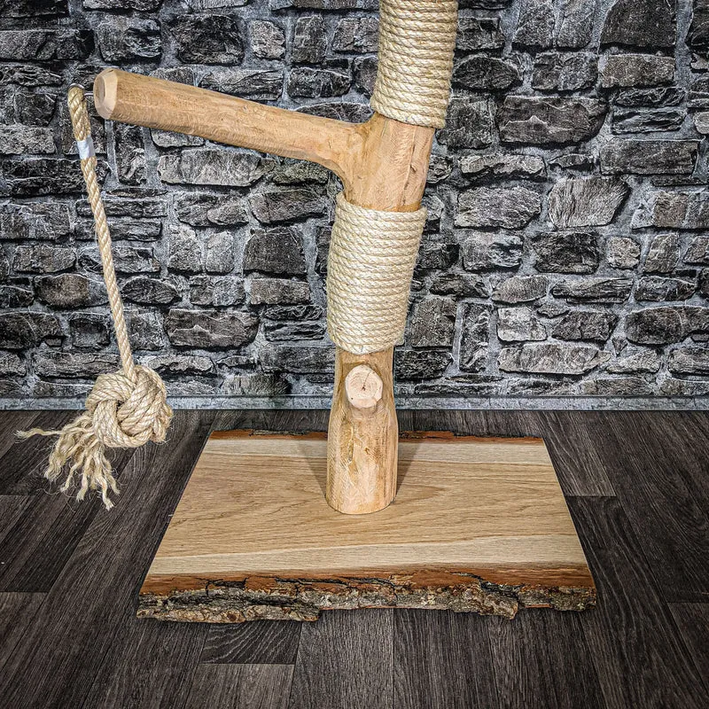 Kratzstamm 97 cm hoch Natur Holz Design Kratzbaum 2627 Naturkratzbaum