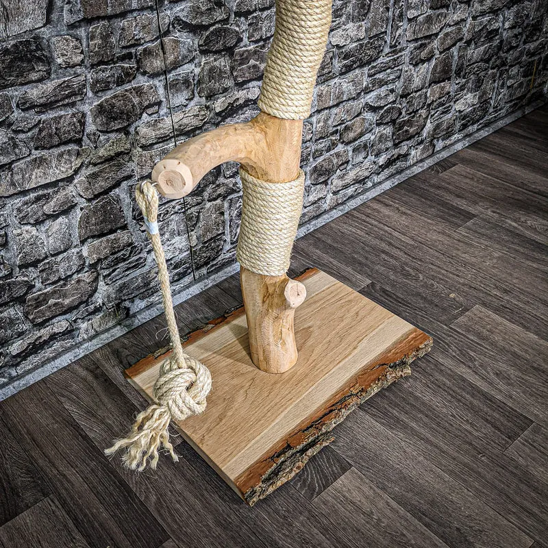 Kratzstamm 97 cm hoch Natur Holz Design Kratzbaum 2627 Naturkratzbaum