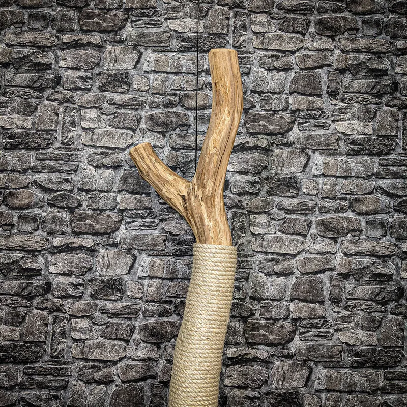 Kratzstamm 115 cm hoch Natur Holz Design Kratzbaum 2618 Naturkratzbaum