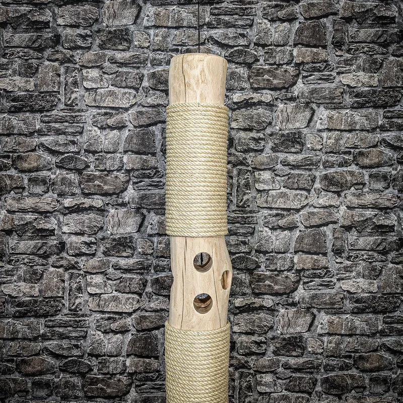 Kratzstamm 110 cm hoch Natur Holz Design Kratzbaum 2615 Naturkratzbaum