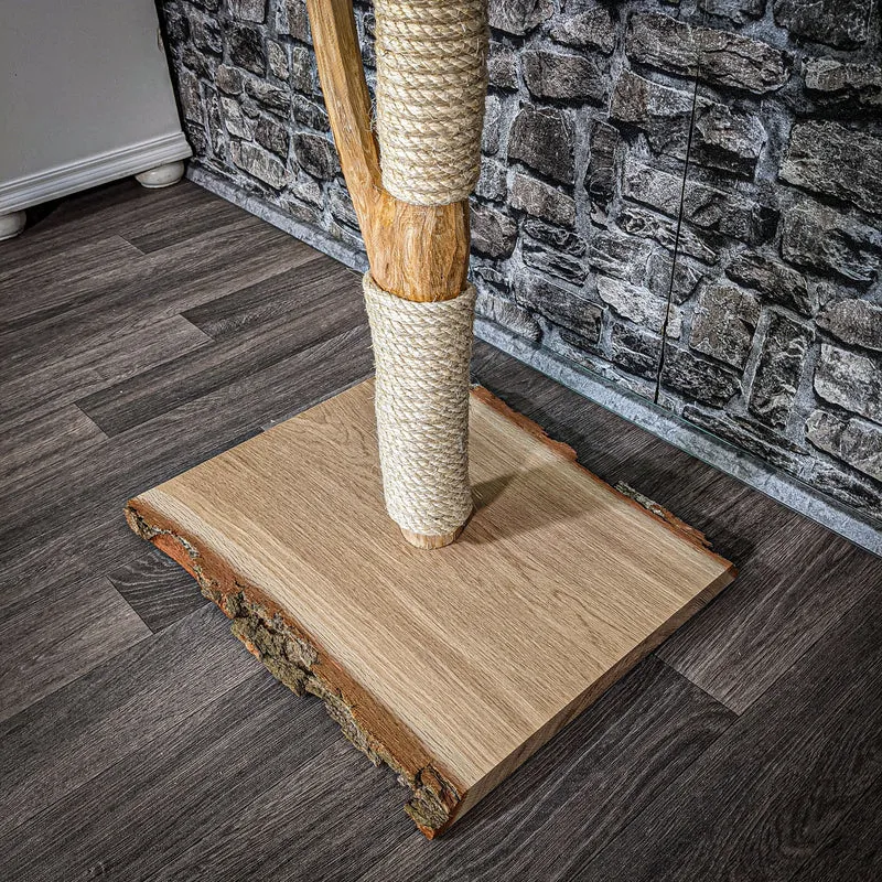 Kratzstamm 90 cm hoch Natur Holz Design Kratzbaum 2613 Naturkratzbaum