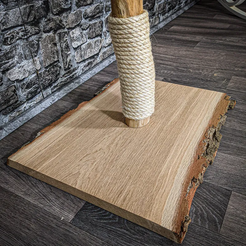 Kratzstamm 90 cm hoch Natur Holz Design Kratzbaum 2613 Naturkratzbaum