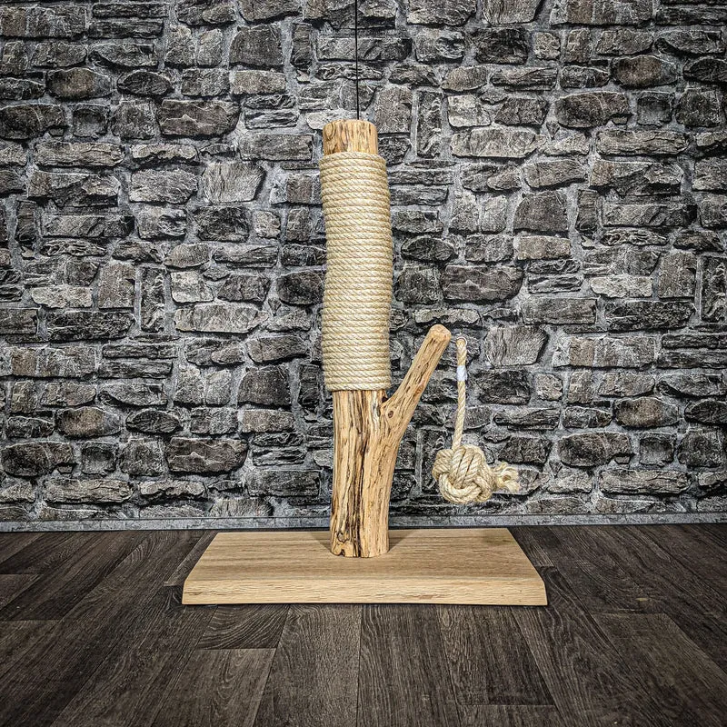 Kratzstamm 71 cm hoch Natur Holz Design Kratzbaum 2612 Naturkratzbaum