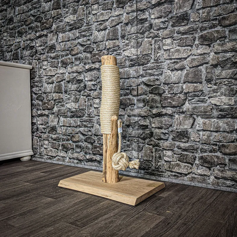 Kratzstamm 71 cm hoch Natur Holz Design Kratzbaum 2612 Naturkratzbaum