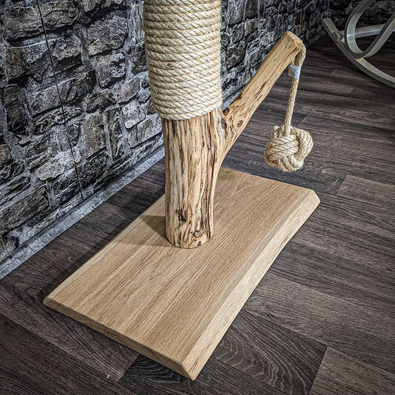 Kratzstamm 71 cm hoch Natur Holz Design Kratzbaum 2612 Naturkratzbaum