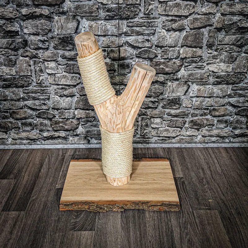 Kratzstamm 70 cm hoch Natur Holz Design Kratzbaum 2610 Naturkratzbaum