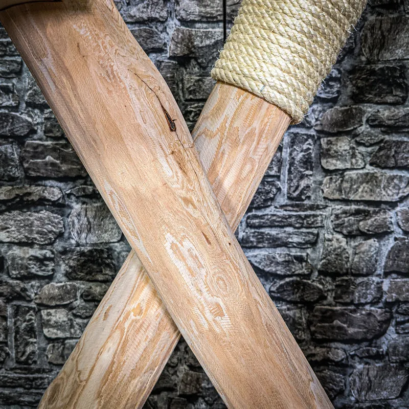 Naturkratzbaum 197 cm hoch Kratzbaum Natur Holz Design 2683 Katzenbaum