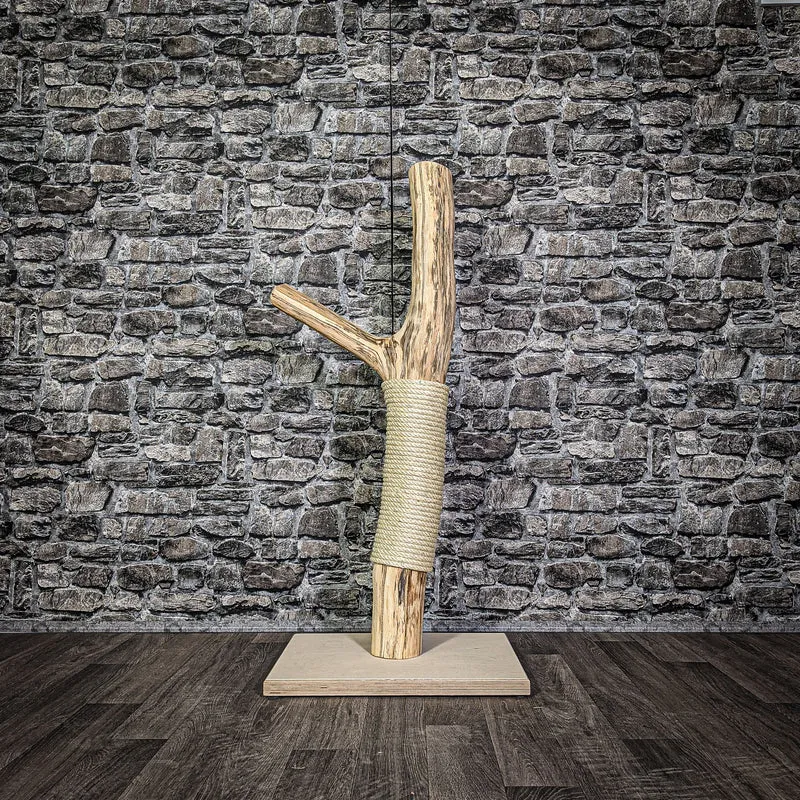 Kratzstamm 107 cm hoch Natur Holz Design Kratzbaum 2676 Naturkratzbaum