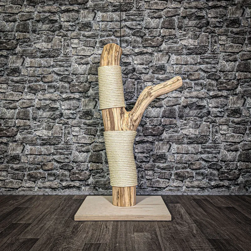 Kratzstamm 100 cm hoch Natur Holz Design Kratzbaum 2675 Naturkratzbaum