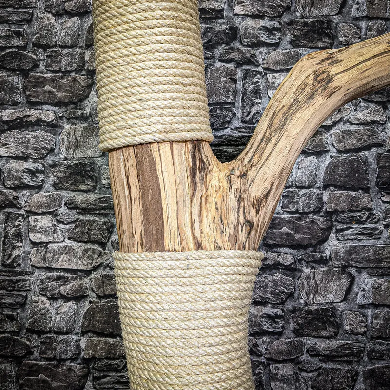 Kratzstamm 100 cm hoch Natur Holz Design Kratzbaum 2675 Naturkratzbaum