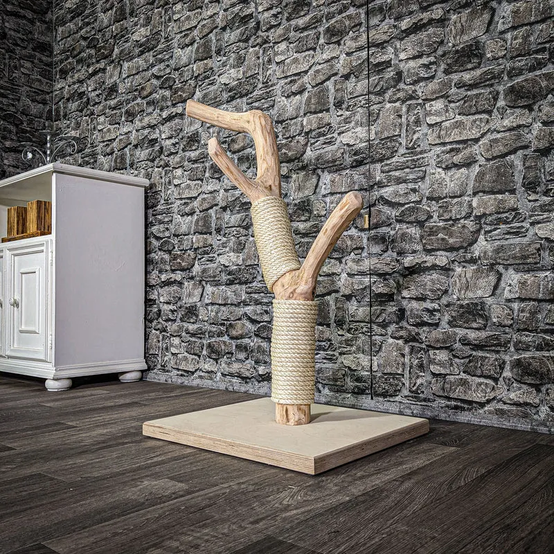 Kratzstamm 85 cm hoch Natur Holz Design Kratzbaum 2674 Naturkratzbaum