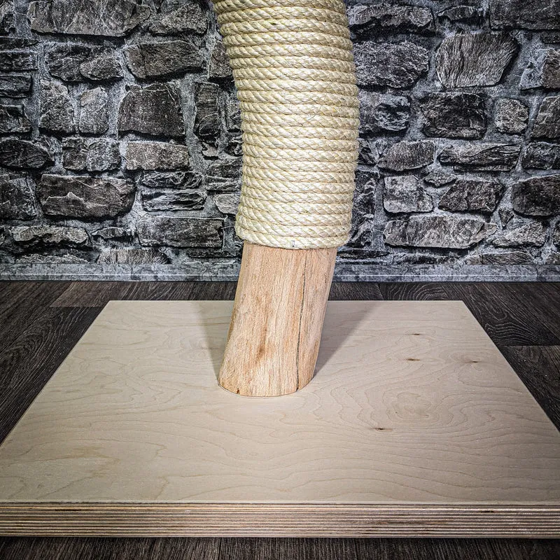 Kratzstamm 108 cm hoch Natur Holz Design Kratzbaum 2673 Naturkratzbaum