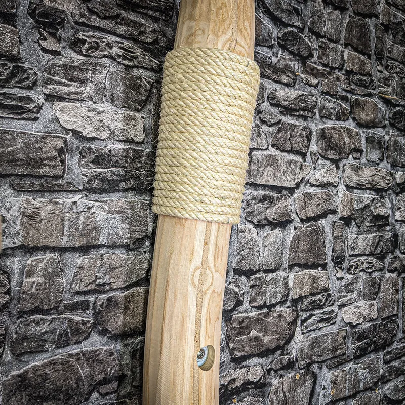Wandkratzbaum 200 cm hoch Naturkratzbaum 2653 Kratzbaum Natur Holz Design