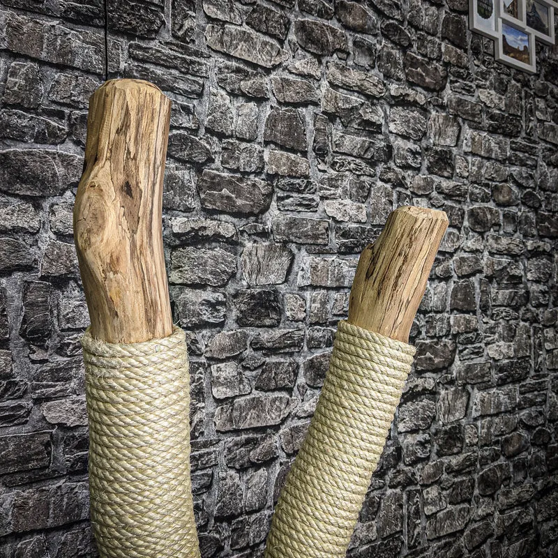 Kratzstamm 109 cm hoch Natur Holz Design Kratzbaum 2654 Naturkratzbaum