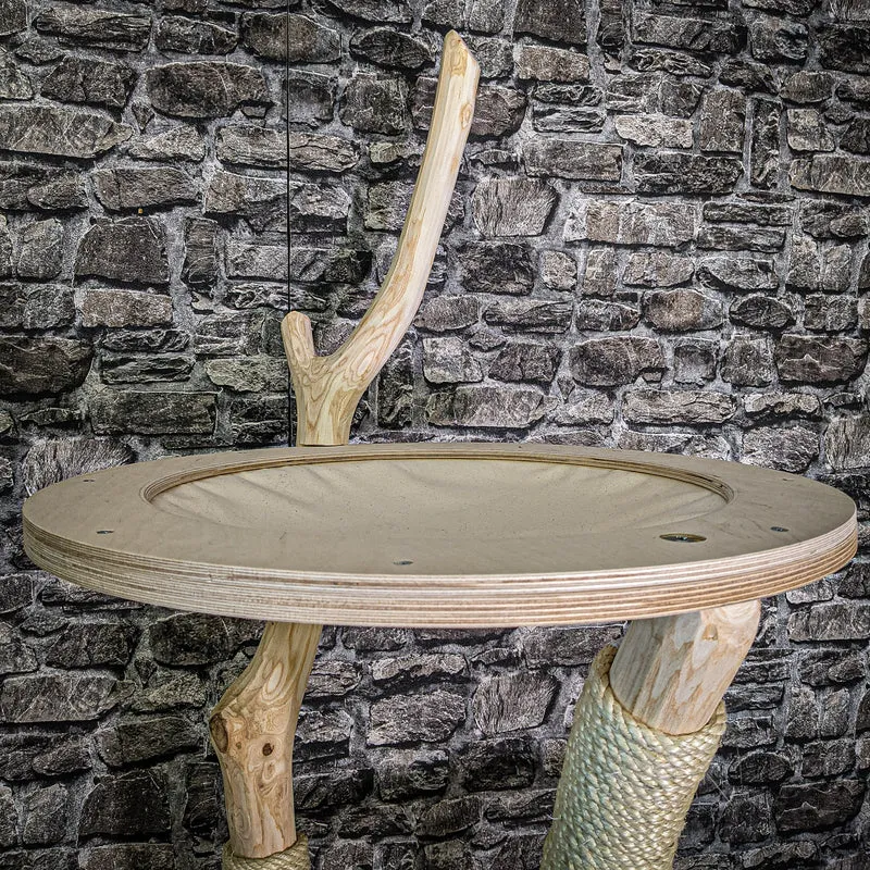 Naturkratzbaum 180 cm hoch Kratzbaum Natur Holz Design 2662 Katzenbaum