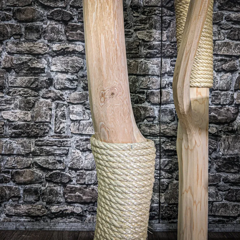 Naturkratzbaum 158 cm hoch Kratzbaum Natur Holz Design 2666 Katzenbaum