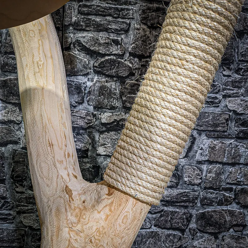 Naturkratzbaum 115 cm hoch Kratzbaum Natur Holz Design 2773 Katzenbaum