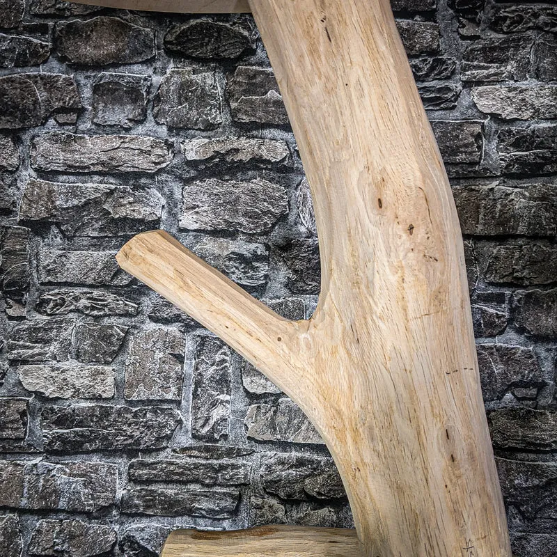 Naturkratzbaum 205 cm hoch Kratzbaum Natur Holz Design 2770 Katzenbaum