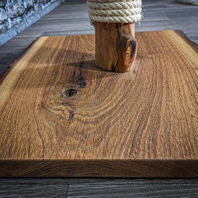 Kratzstamm 120 cm hoch Natur Holz Design Kratzbaum 2760 Naturkratzbaum