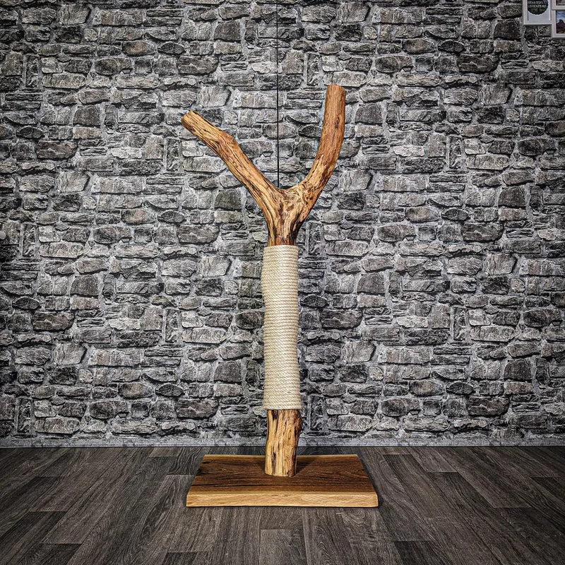 Kratzstamm 120 cm hoch Natur Holz Design Kratzbaum 2758 Naturkratzbaum